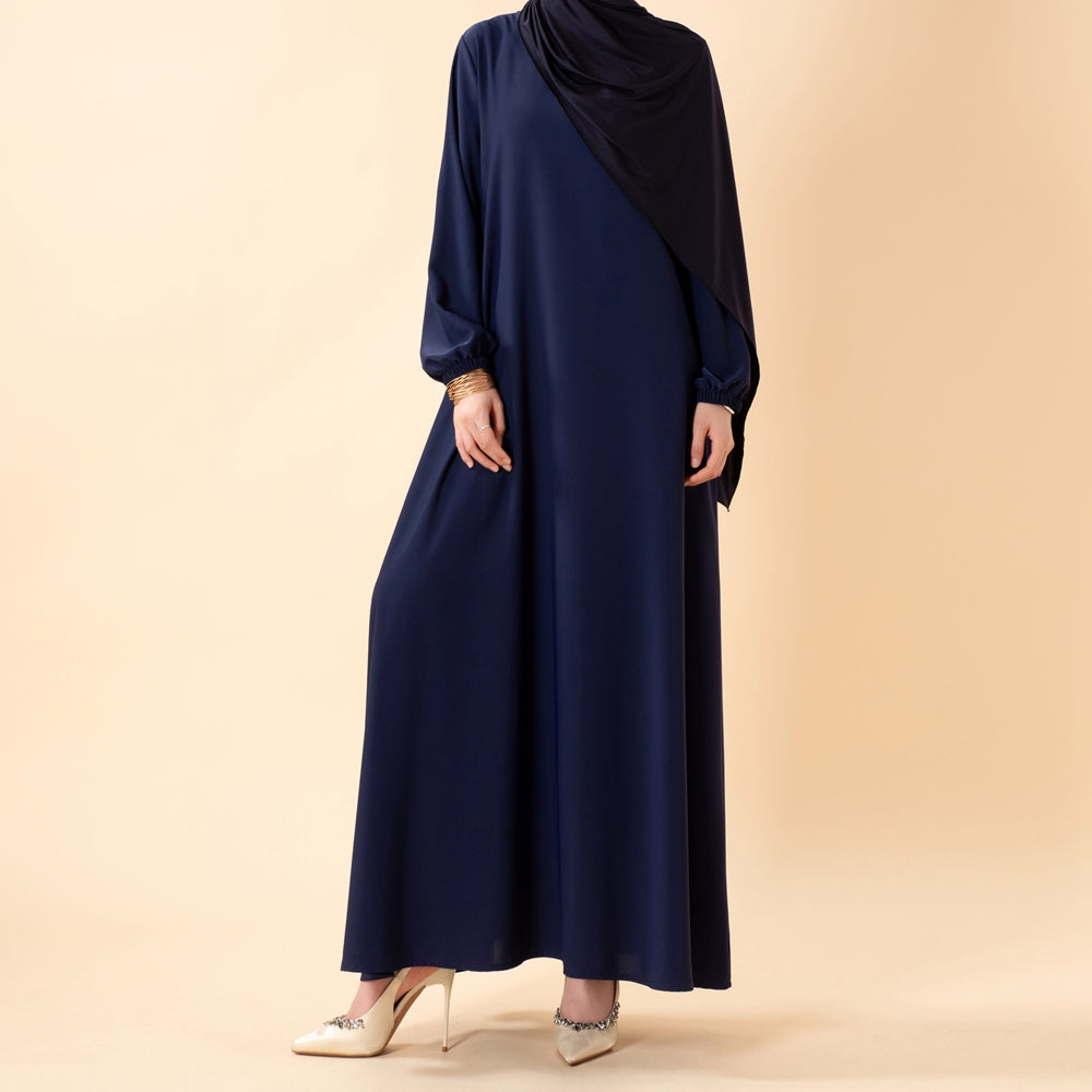 Essential Premium Versatile Pockets Umbrella Cut Abaya (MA113) - Mariam's Collection