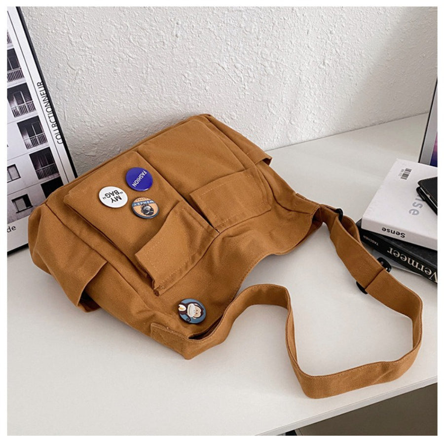 Spacious Multi-Pocket Shoulder Tote(MAC465)