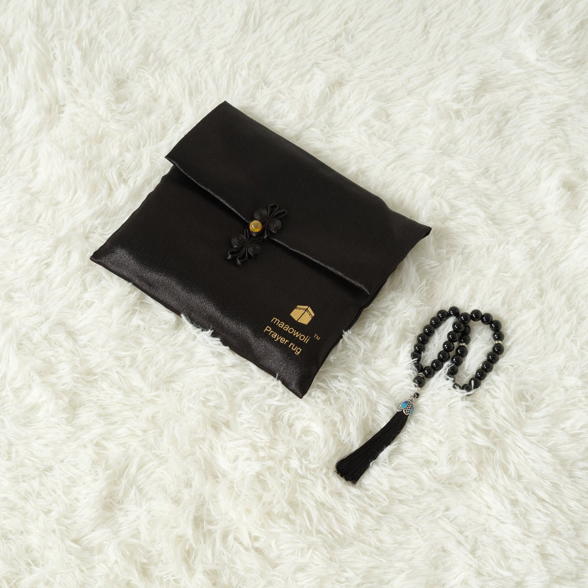 Eco - Friendly elegant Prayer Mat & Tasbeeh sets(MR066) - Mariam's Collection