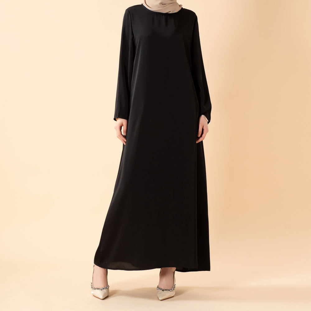 Luxury 3D Floral Beaded Sequin Embroidered Open Abaya for Eid & Wedding (MOA307)