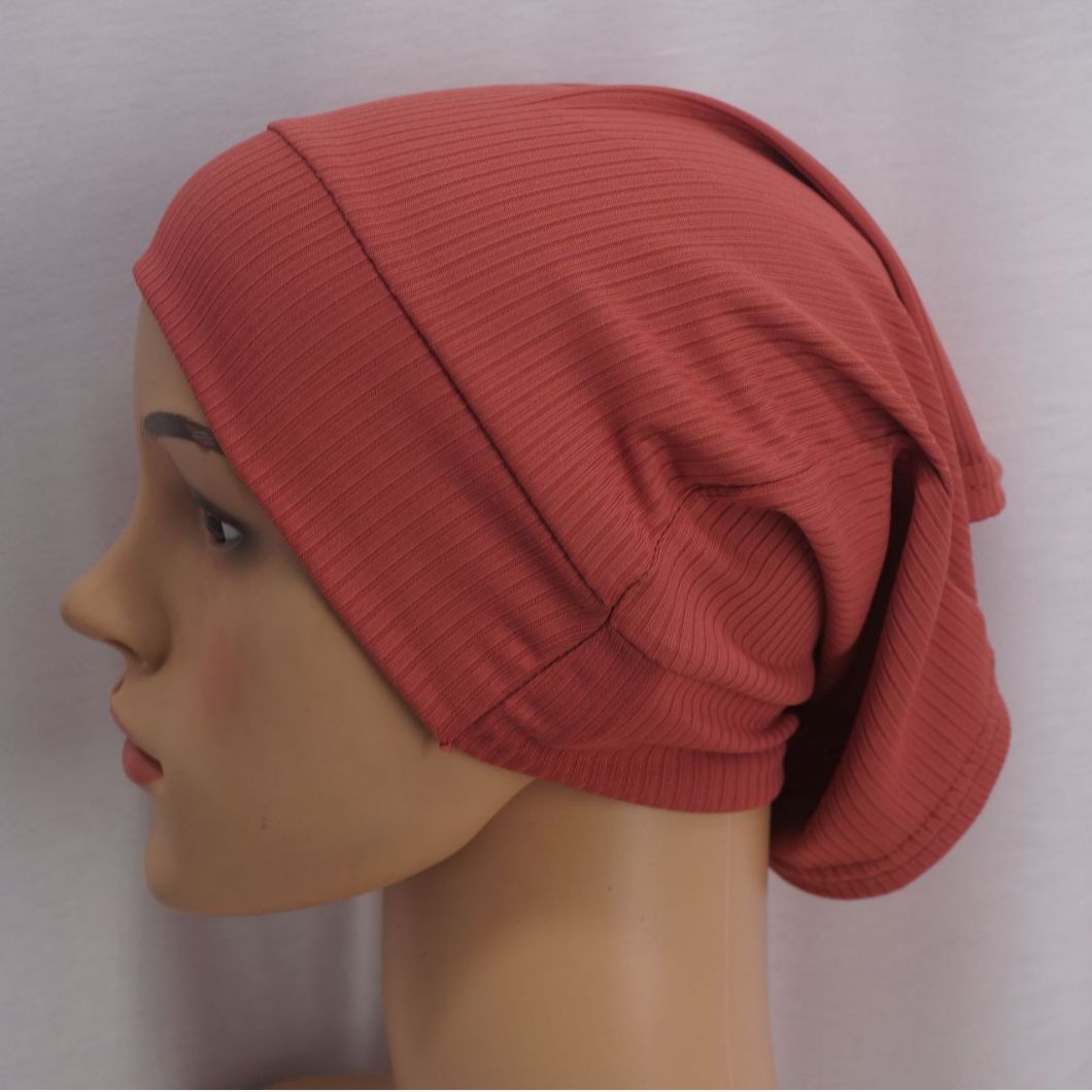 Elastic Ribbed Versatile Underscarf (MH192) - Mariam's Collection