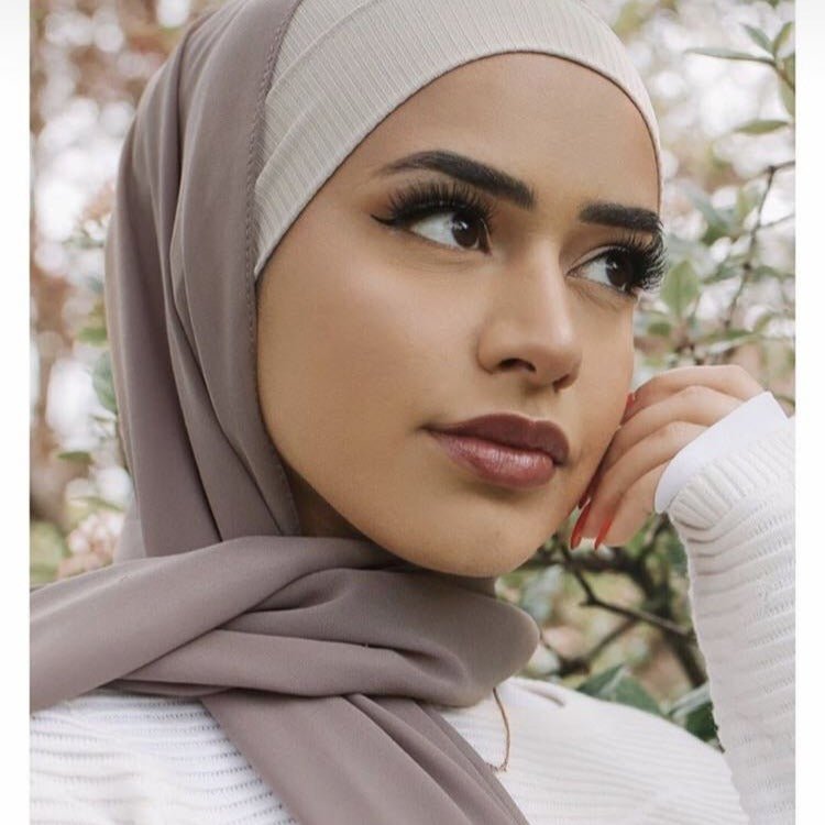 Elastic Ribbed Versatile Underscarf (MH192) - Mariam's Collection