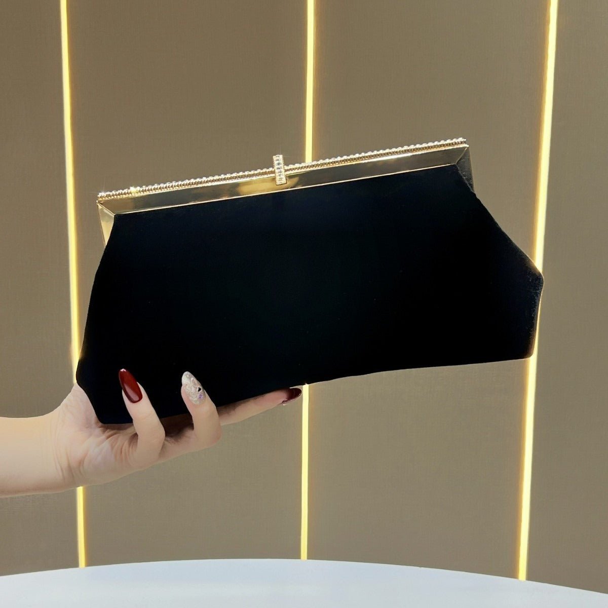 Elegant Evening Clutch & Crossbody Bag(MAC448) - Mariam's Collection
