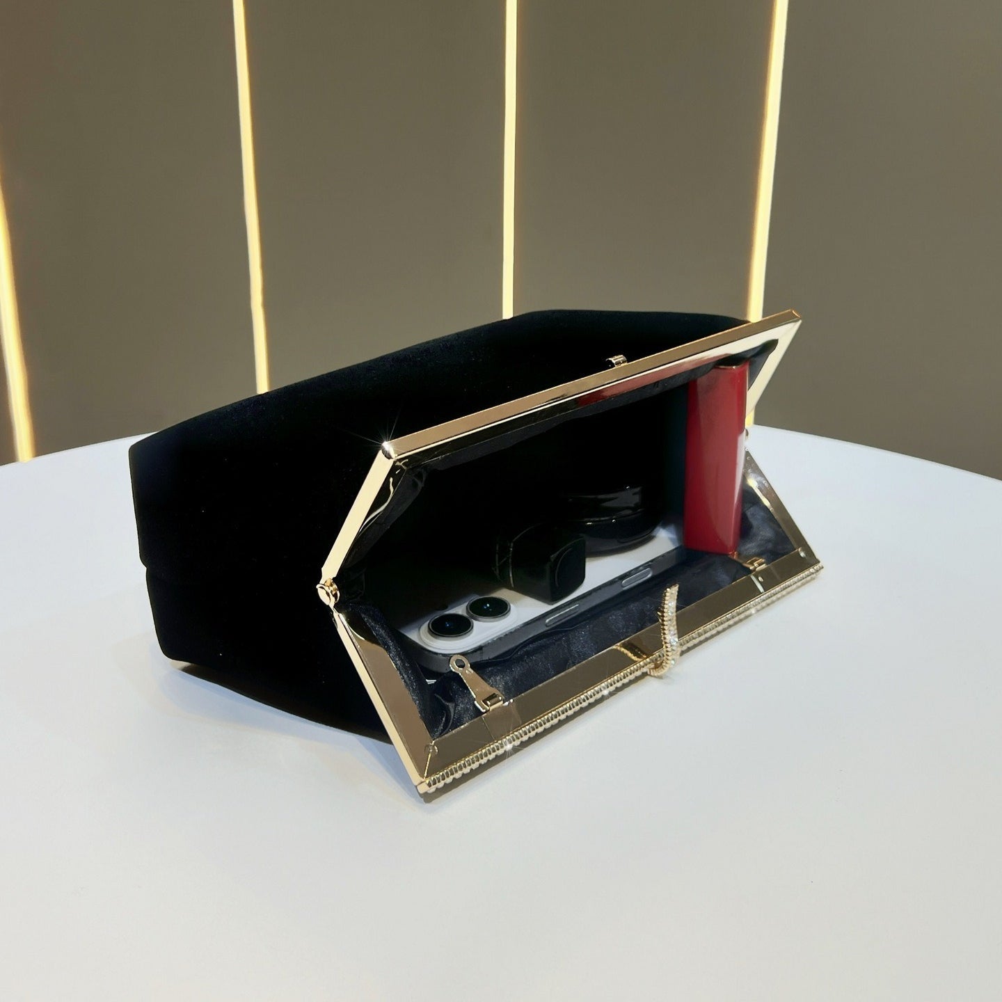 Elegant Evening Clutch & Crossbody Bag(MAC448) - Mariam's Collection