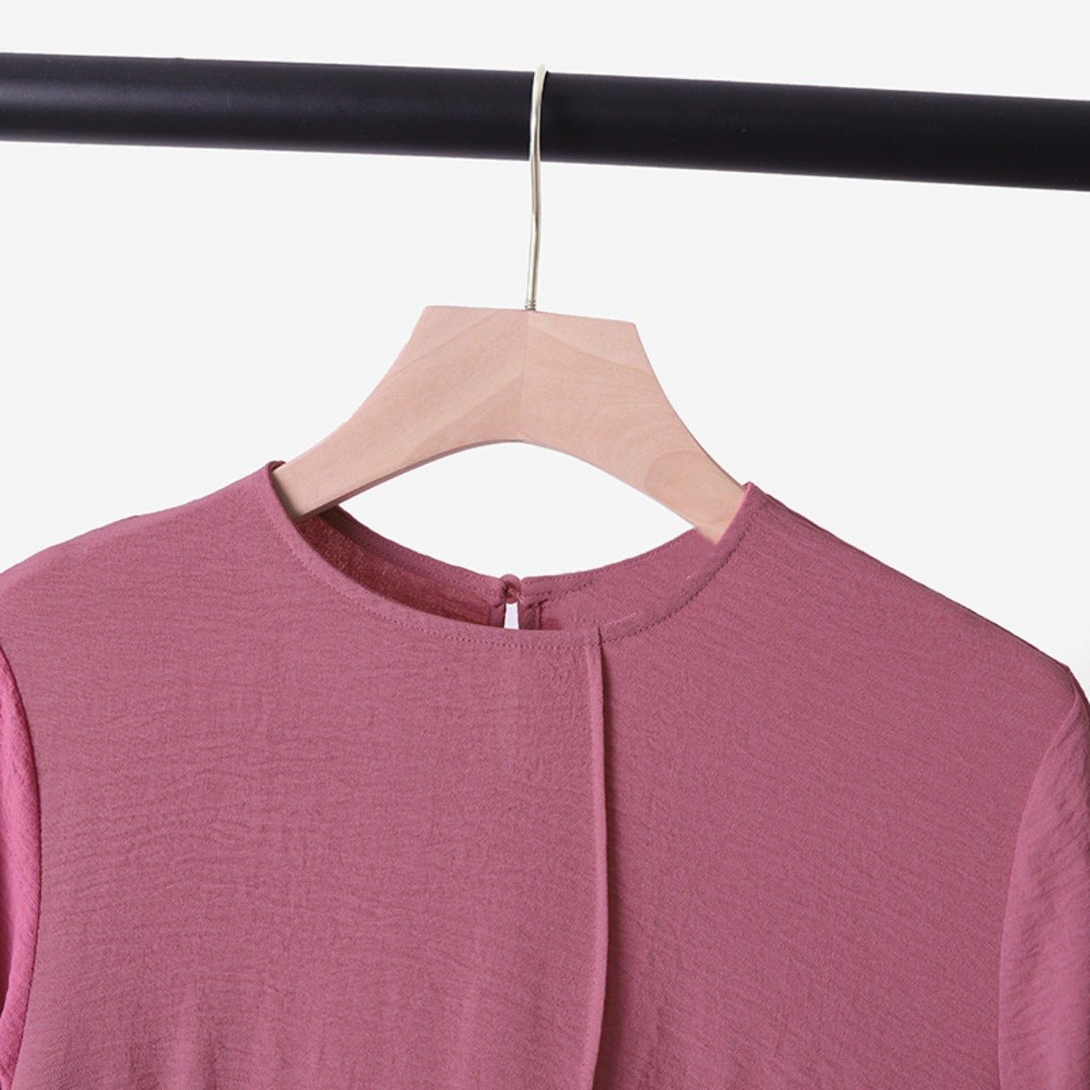 Elegant Sportswear Two - Piece Set | Modest Muslim Athleisure Bubble Sleeve Top & Wide Leg Pants. (MS101) - Mariam's Collection