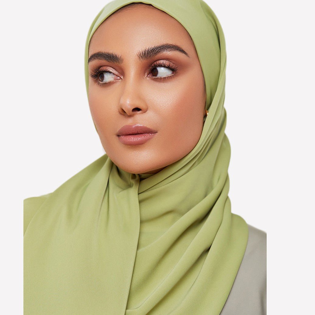 Elegant Versatile Chiffon Shawl Hijab (MH193) - Mariam's Collection