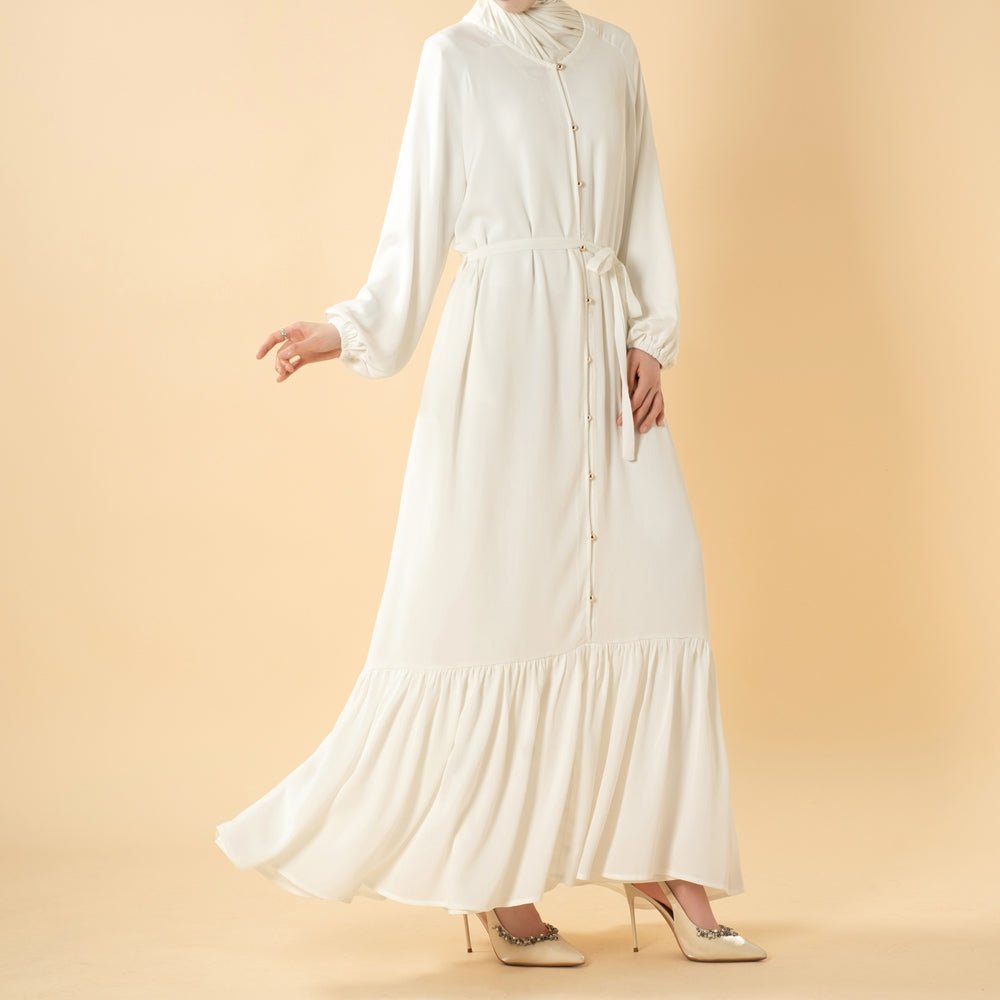 Essential Zoom Flowing Maxi Dress (MA426) - Mariam's Collection