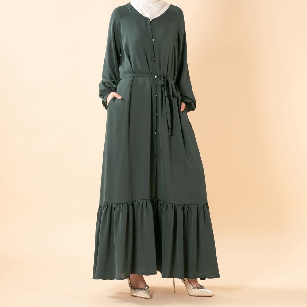 Essential Zoom Flowing Maxi Dress (MA426) - Mariam's Collection