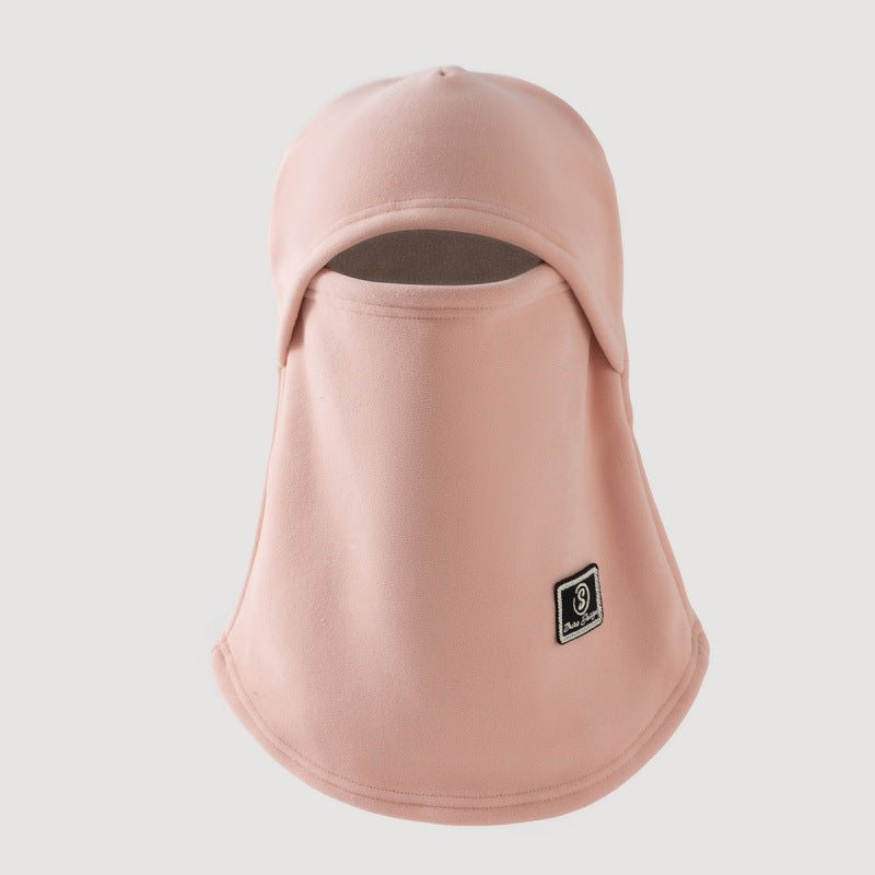 Fleece - Lined Face Mask Cap | Windproof Winter Cycling Hood with Ear Protection(MAC308) - Mariam's Collection