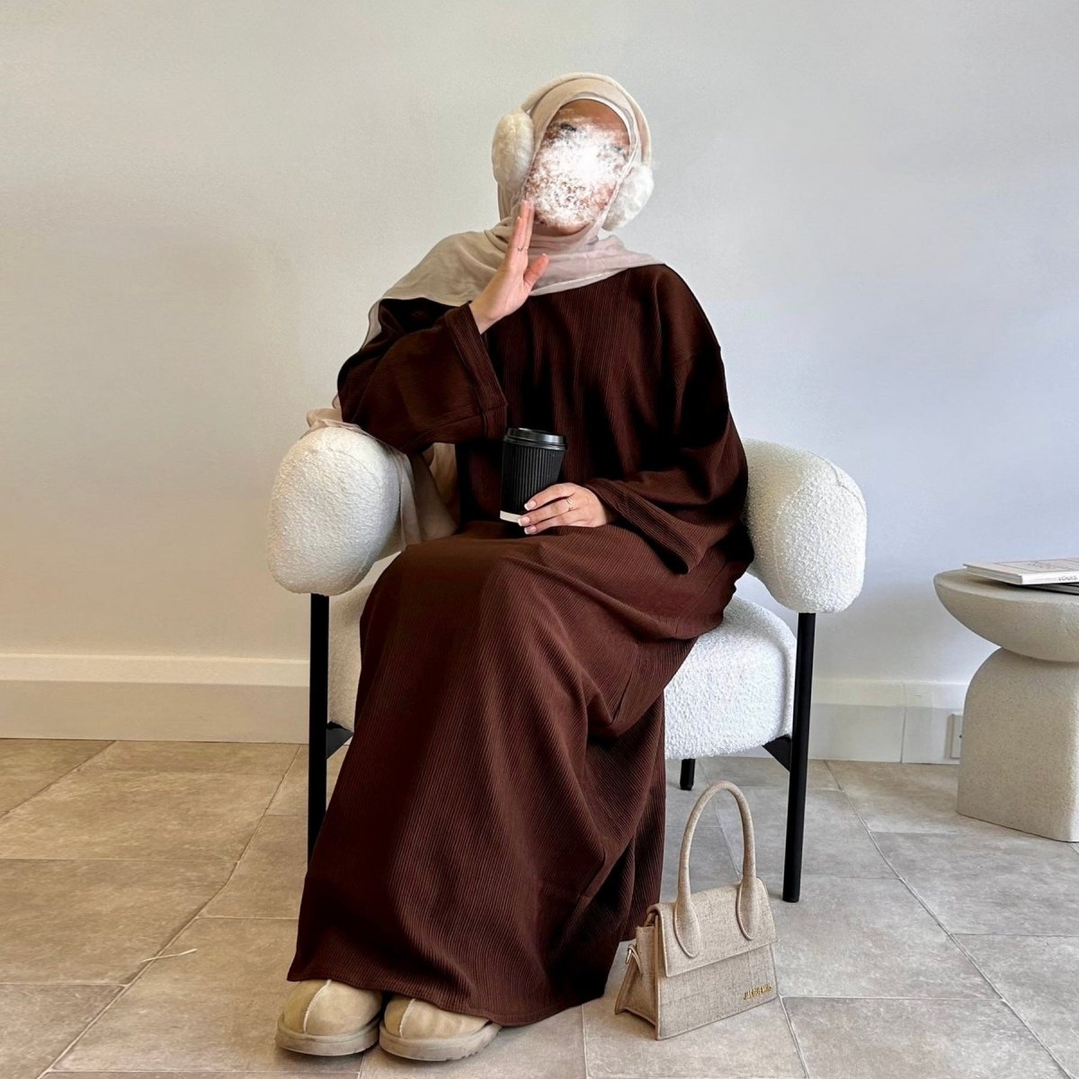 Four - Season Modest Maxi Dress Collection - Loose Fit Casual Abaya Dress(MA273) - Mariam's Collection