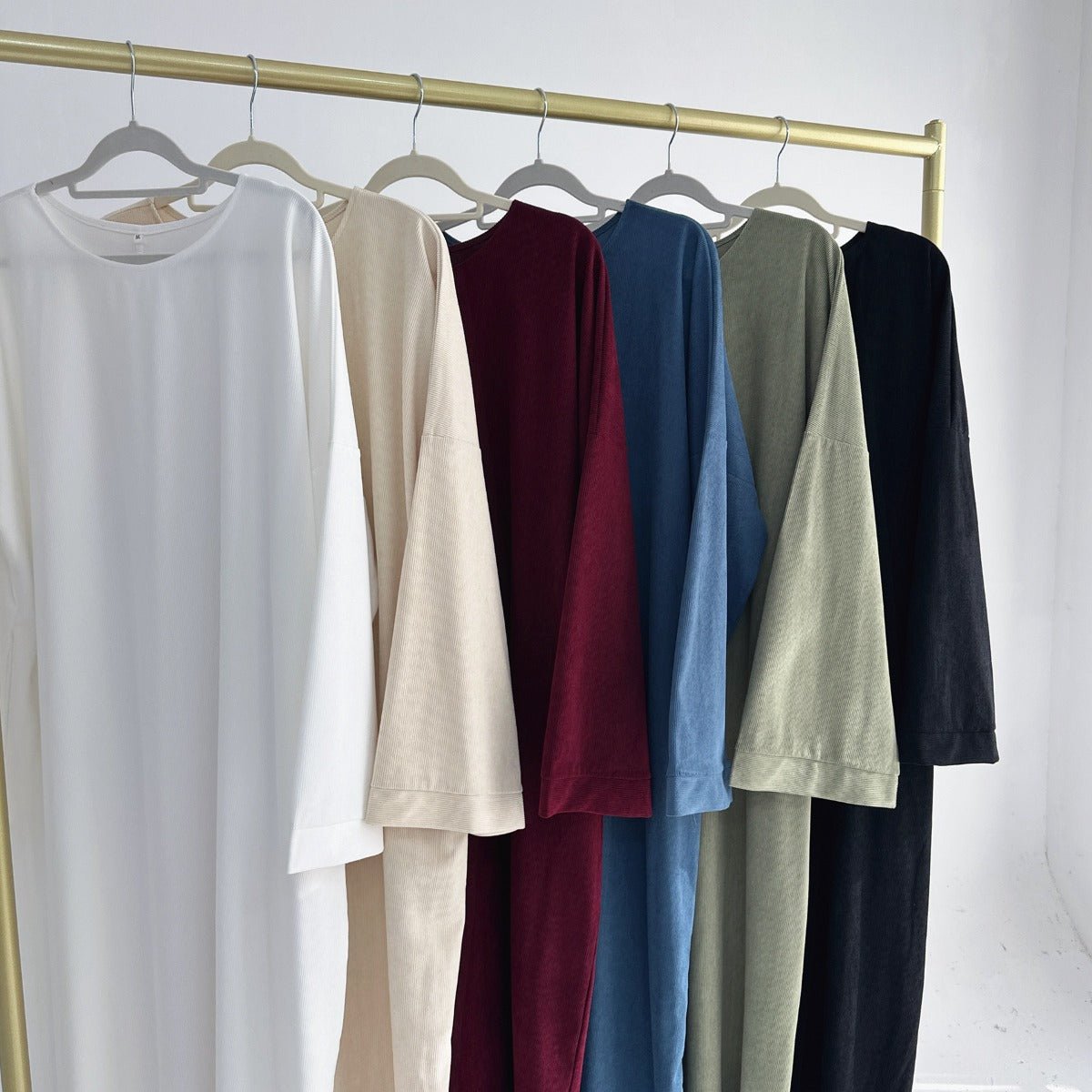 Four - Season Modest Maxi Dress Collection - Loose Fit Casual Abaya Dress(MA273) - Mariam's Collection