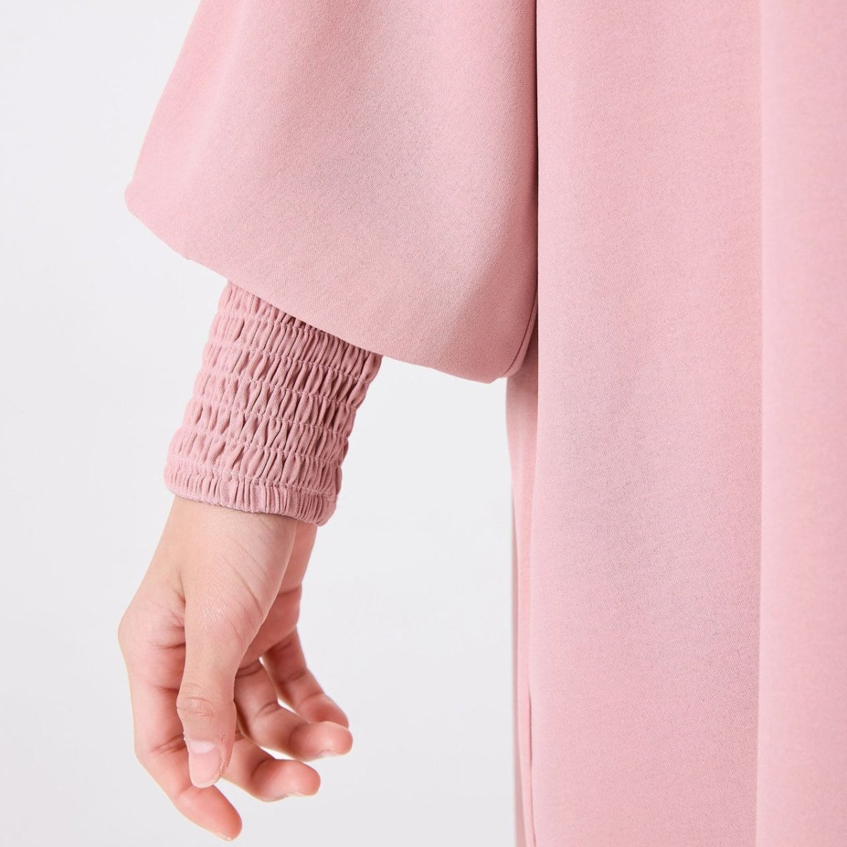 Girls Hooded Abaya Dress | Youth Oversized Maxi Sweatshirt Dress(MKG016) - Mariam's Collection