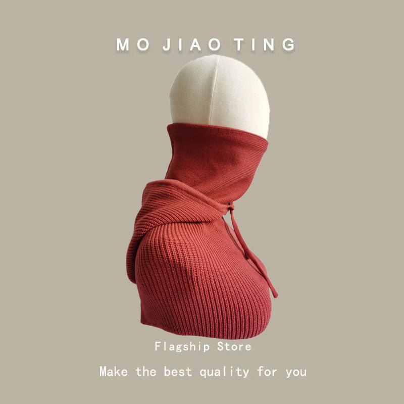 Hooded Balaclava with Shoulder Cape(MAC376) - Mariam's Collection