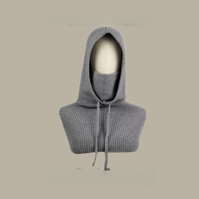 Hooded Balaclava with Shoulder Cape(MAC376) - Mariam's Collection