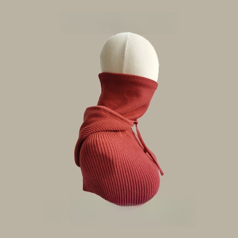 Hooded Balaclava with Shoulder Cape(MAC376) - Mariam's Collection