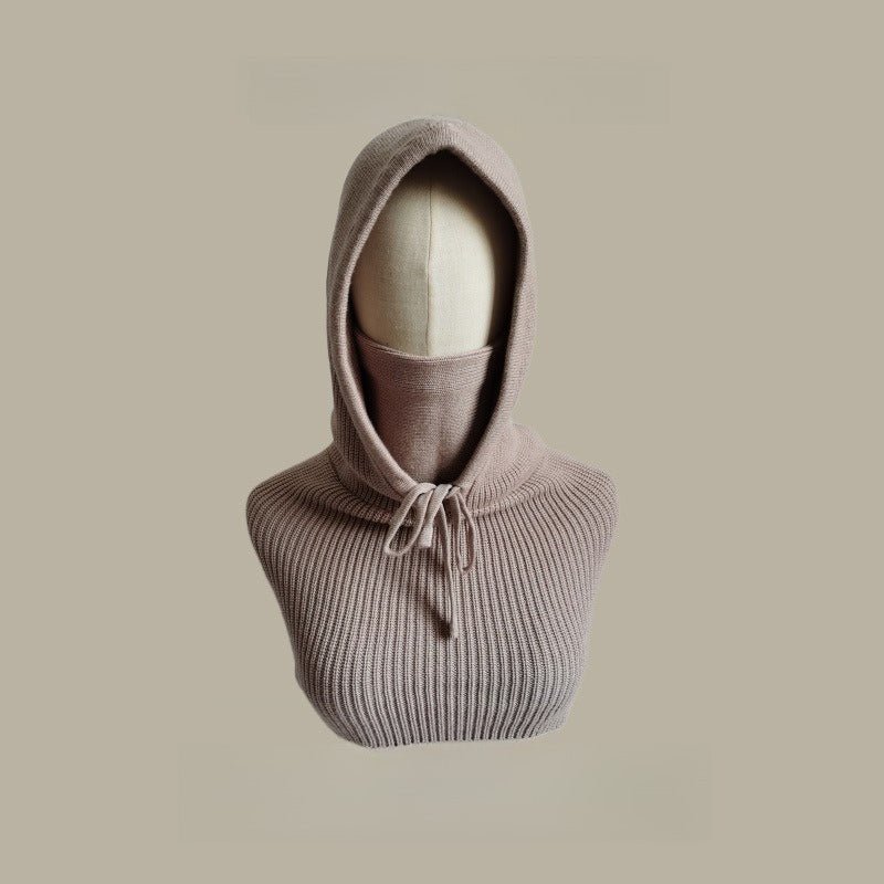 Hooded Balaclava with Shoulder Cape(MAC376) - Mariam's Collection