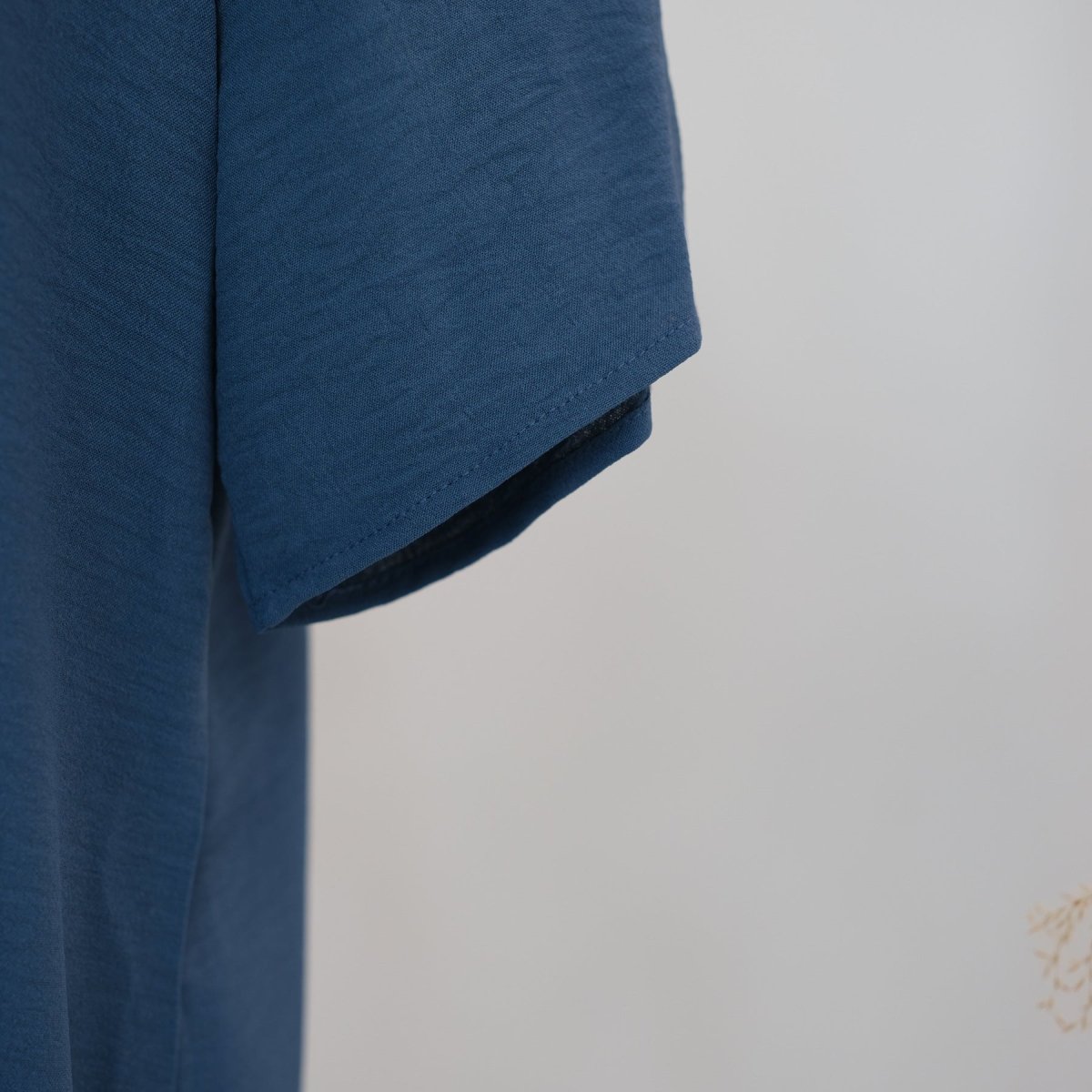 Ice Silk Crinkle Basic Dress(MA392) - Mariam's Collection