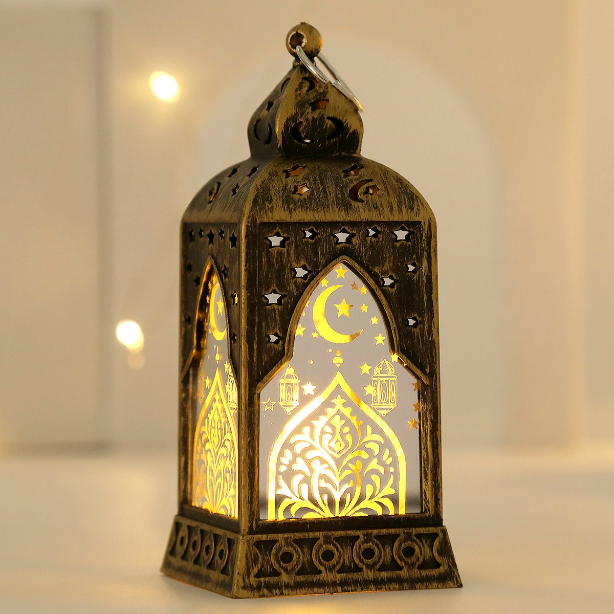 Islamic Castle Lantern Decorative Hanging & Table Lamp (MAC397) - Mariam's Collection