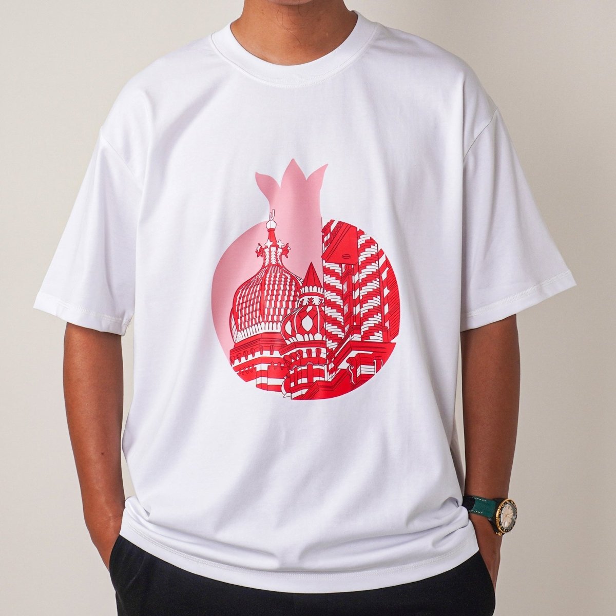 Islamic Style Artistic Design Short Sleeve T-Shirt Collection (MS182) - Mariam's Collection
