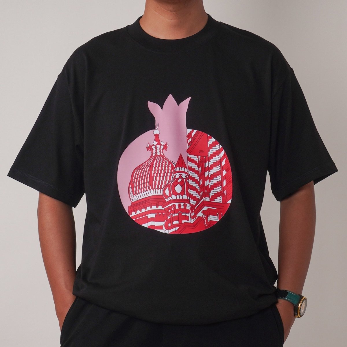 Islamic Style Artistic Design Short Sleeve T-Shirt Collection (MS182) - Mariam's Collection