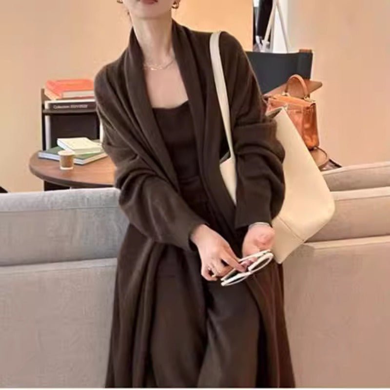 Lazy Style Three - Piece Knit Set(MS165) - Mariam's Collection