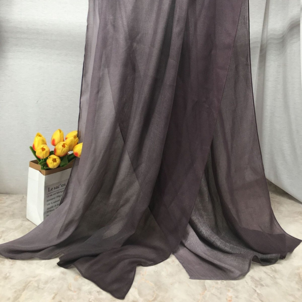 Lightweight Breathable Gradient Shawl Hijab (MH194) - Mariam's Collection