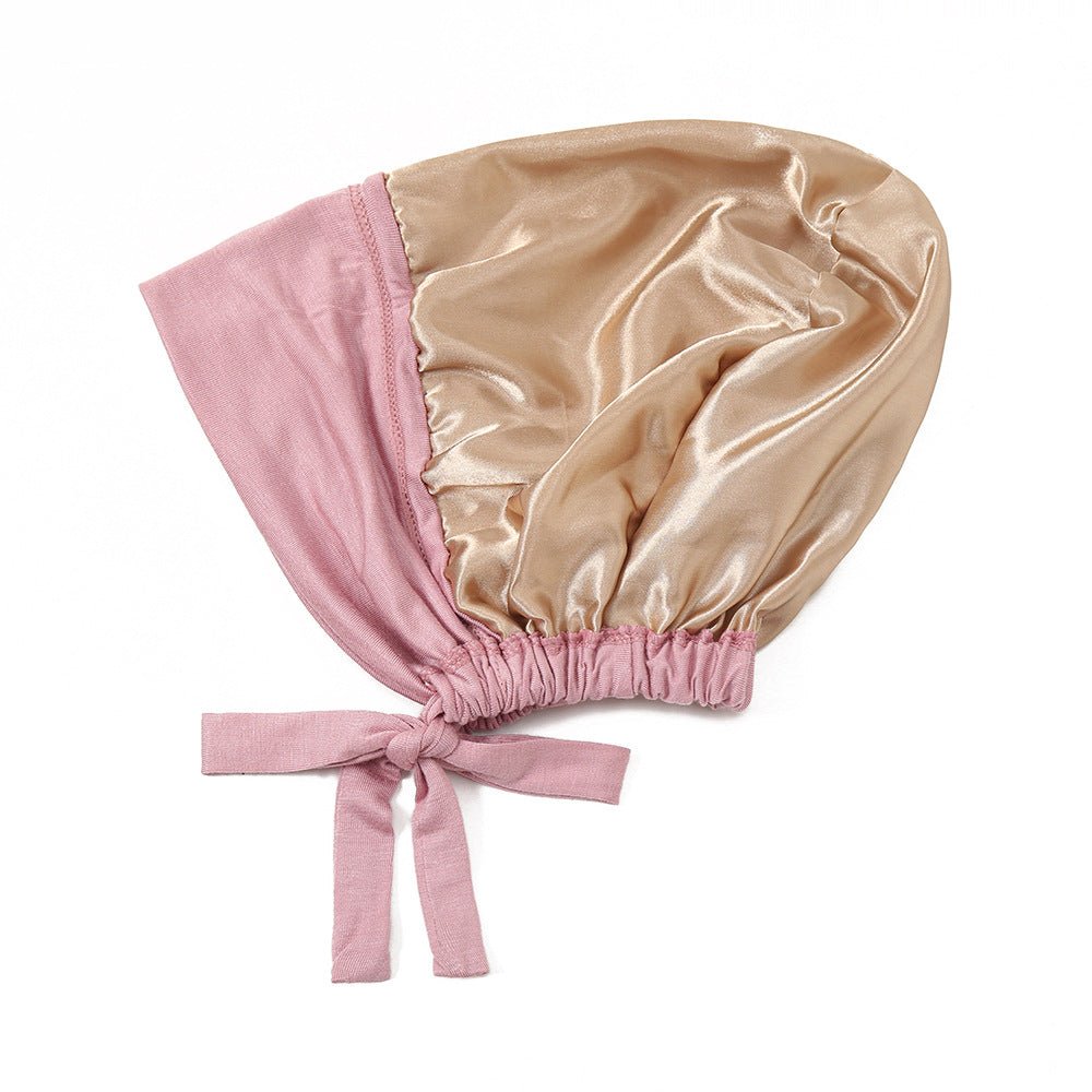 Lightweight Double Layered Satin - lined Undercap for Hijab - Comfortable and Breathable (MH023) - Mariam's Collection