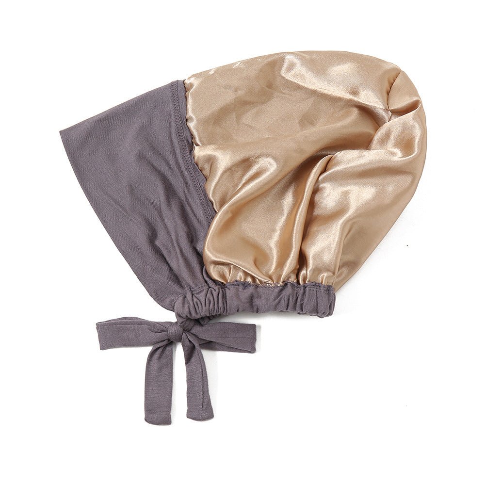Lightweight Double Layered Satin - lined Undercap for Hijab - Comfortable and Breathable (MH023) - Mariam's Collection