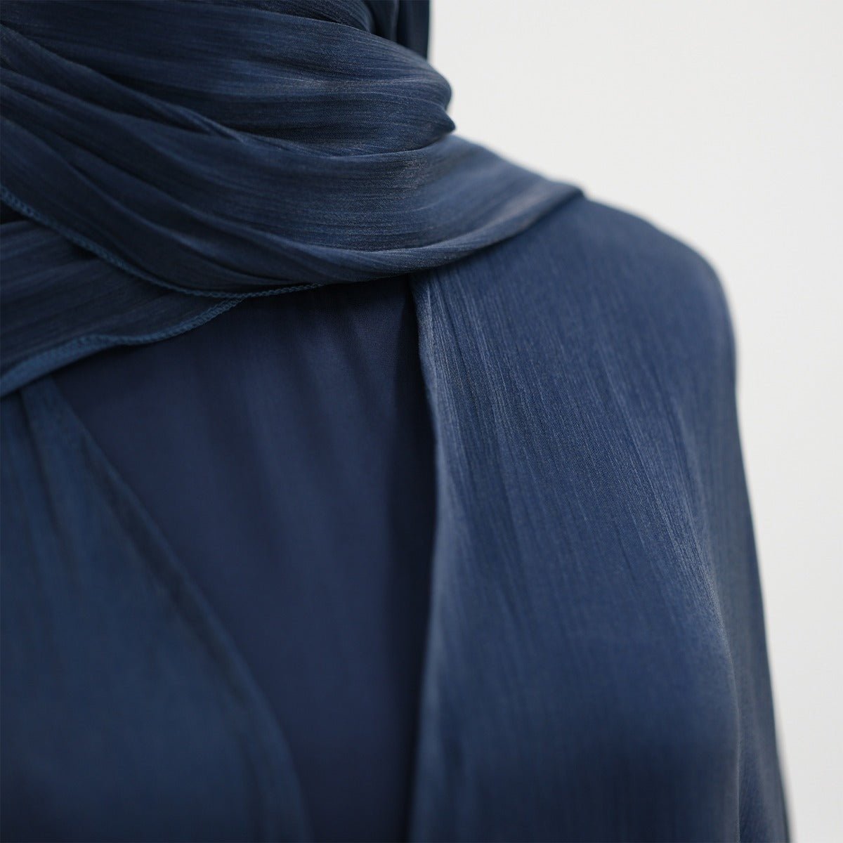 Luxe Beaded Cardigan Abaya | Modest Luxury Evening Wear Beading - Embellished Robes (MOA195) - Mariam's Collection