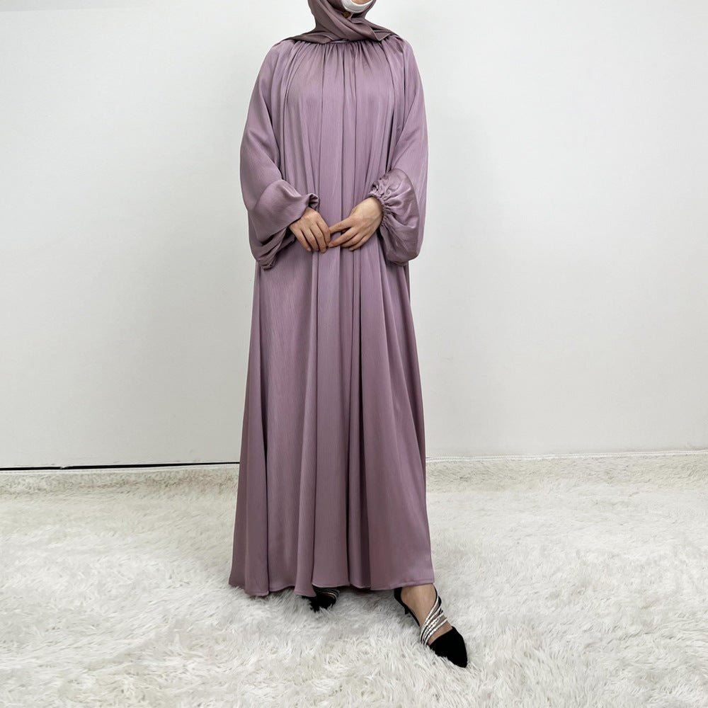Luxury Lounge Lantern Sleeve Modest Swing Abaya. (MA168) - Mariam's Collection