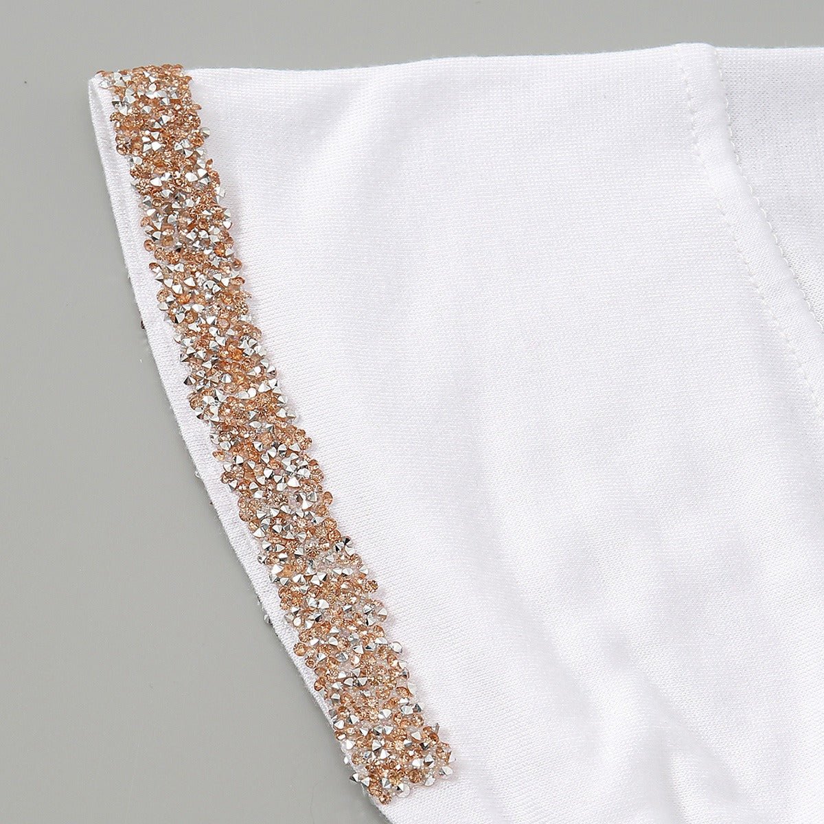 Luxury Modal Cotton Hijab Cap Crystal - Embellished Elastic Lace - Up Undercap with Breathable Design. (MH115) - Mariam's Collection