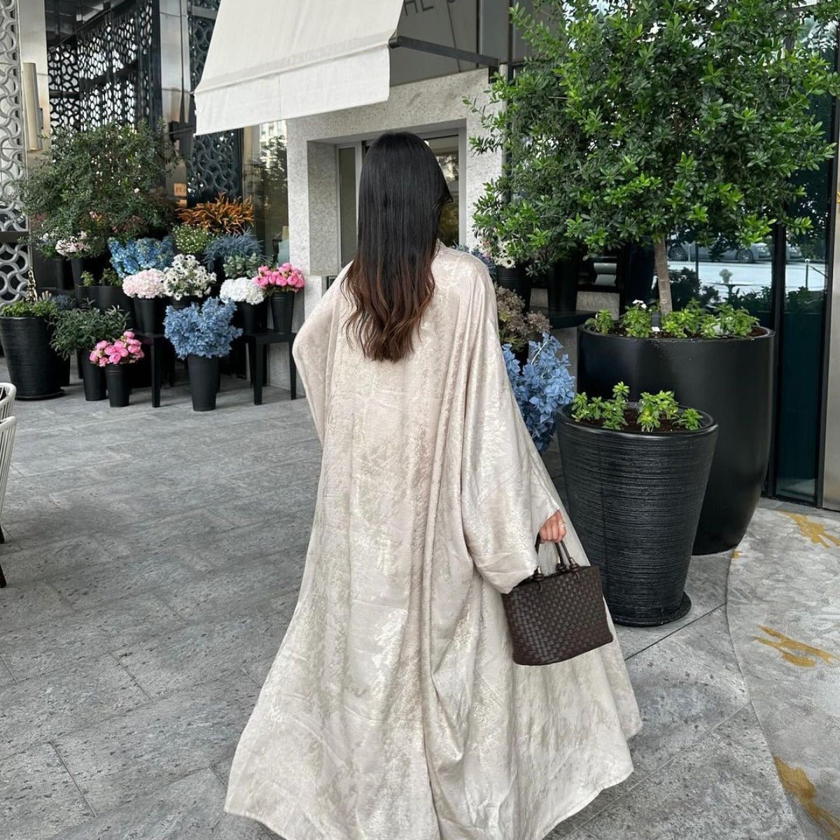 Luxury Modest Elegant Gown-Style Abaya (MOA164)