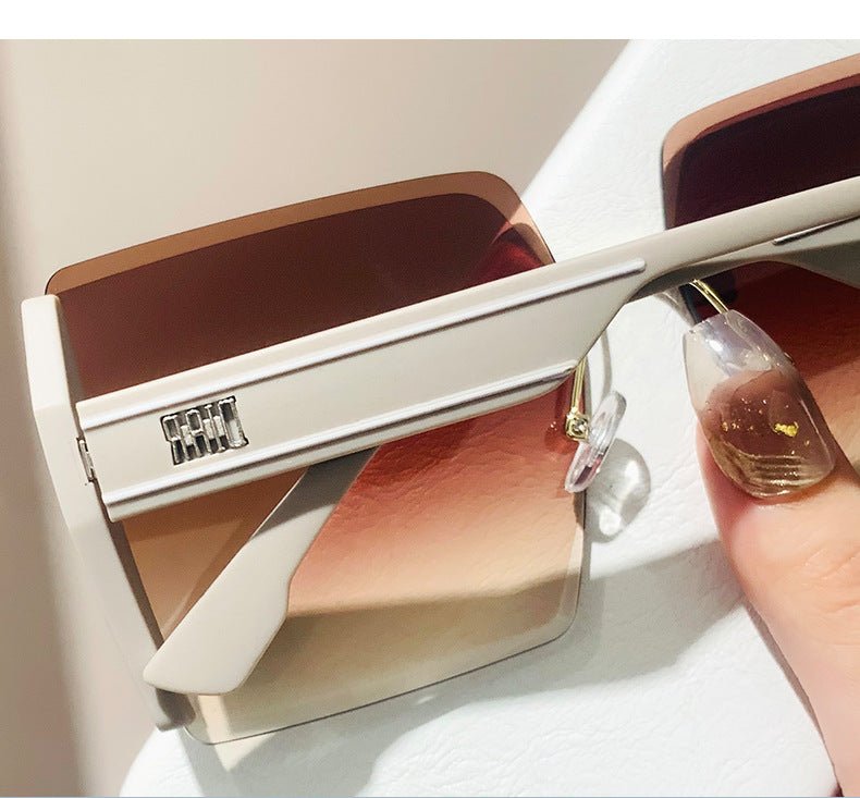 Luxury Square Sunglasses Face - Flattering Women’s Fashion Shades (MAC267) - Mariam's Collection