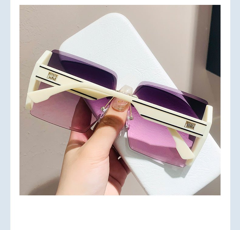 Luxury Square Sunglasses Face - Flattering Women’s Fashion Shades (MAC267) - Mariam's Collection