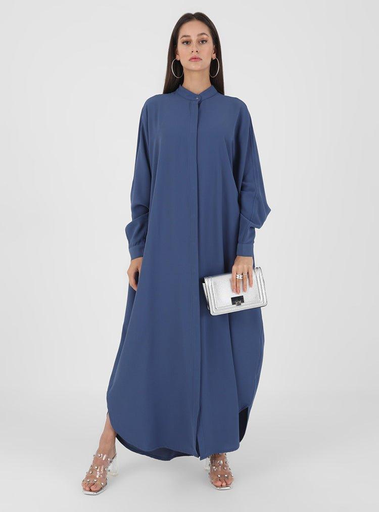 MA067 Loose Casual Batwing Sleeve Abaya - Mariam's Collection