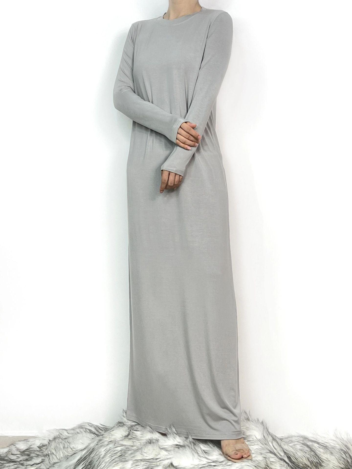 MA073 Long Sleeve Inner Dress - Mariam's Collection