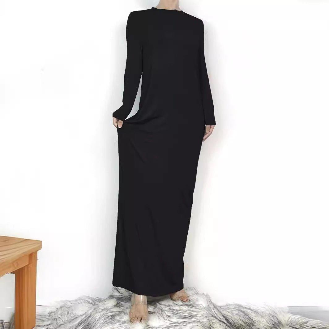 MA073 Long Sleeve Inner Dress - Mariam's Collection