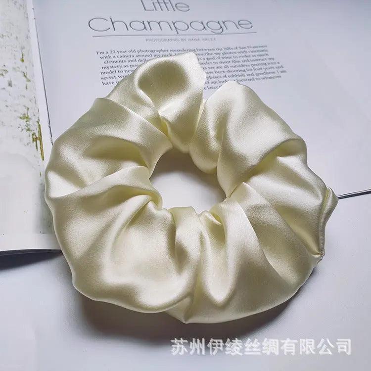 MAC010 hijab scrunchies, silk hair ribbon - Mariam's Collection