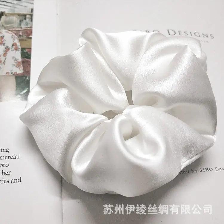MAC010 hijab scrunchies, silk hair ribbon - Mariam's Collection