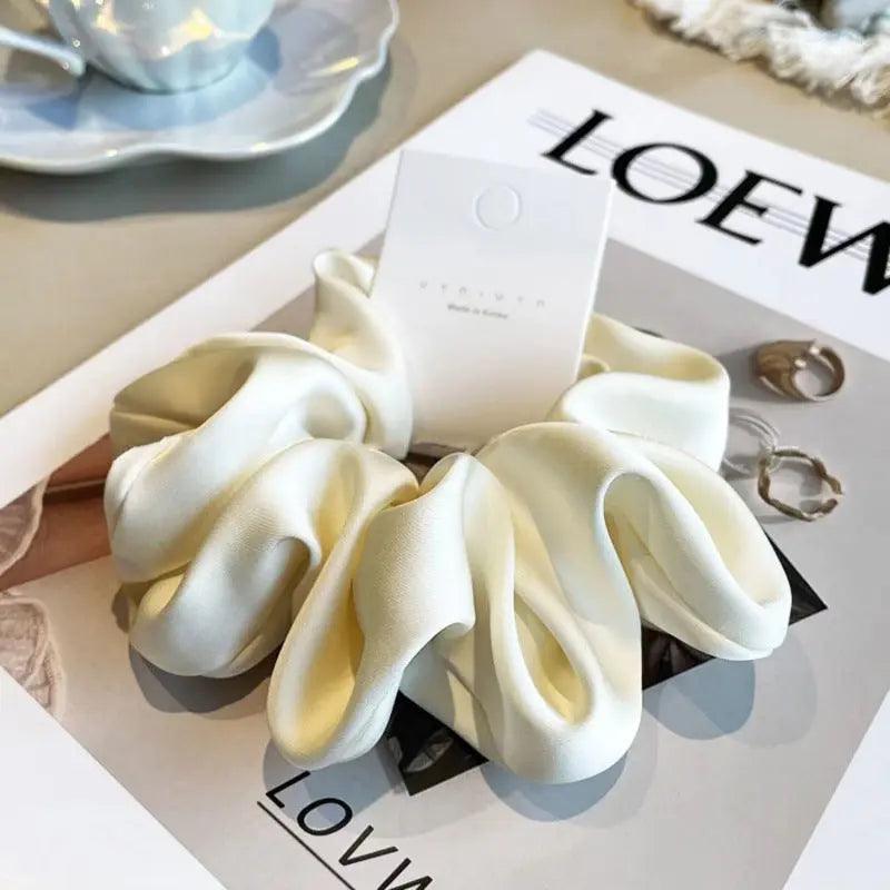 🎁 MAC011 hijab scrunchies,satin hair accessories (100% off) - Mariam's Collection