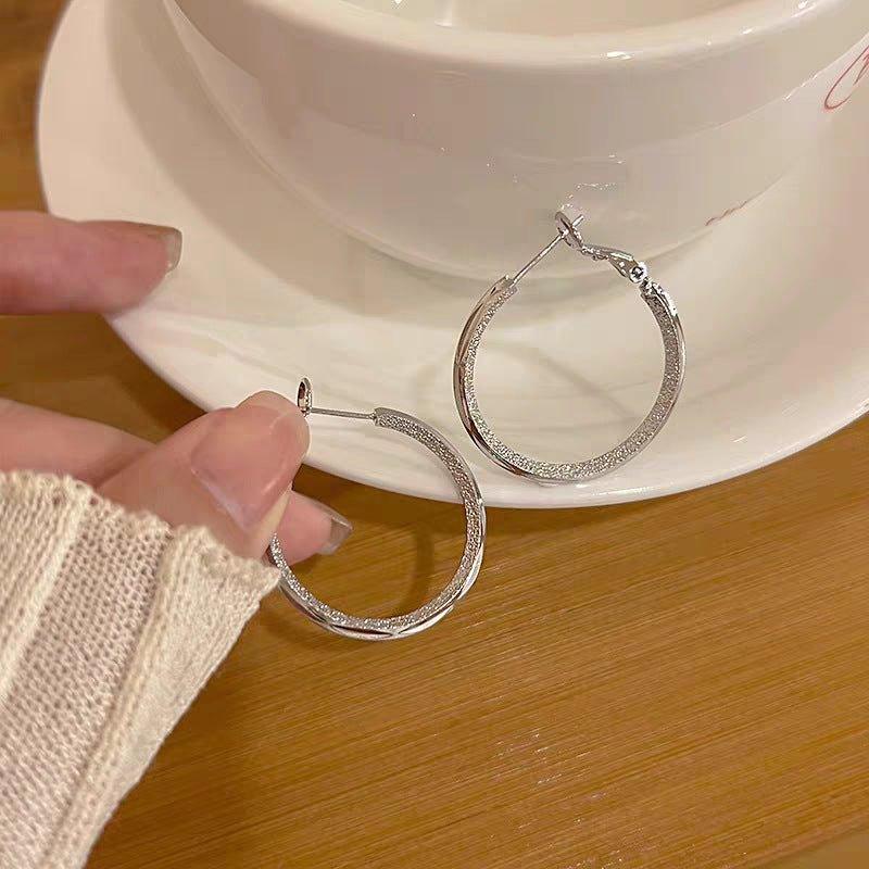 MAC097 French Style High - end Light Luxury Earrings - Mariam's Collection