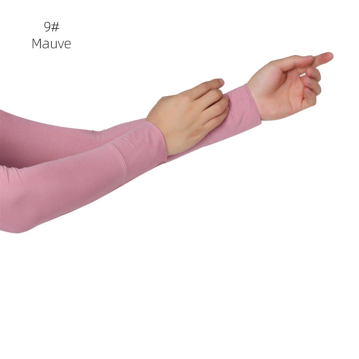 MAC123 Soft Skin - friendly Elastic Modal Cotton Base Ice Sleeves - Mariam's Collection