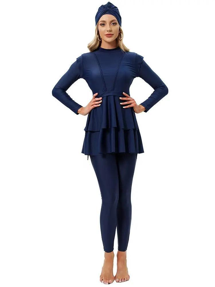 3pcs Burkini Modest Swimsuit | Burkini Swimsuit For Muslimas