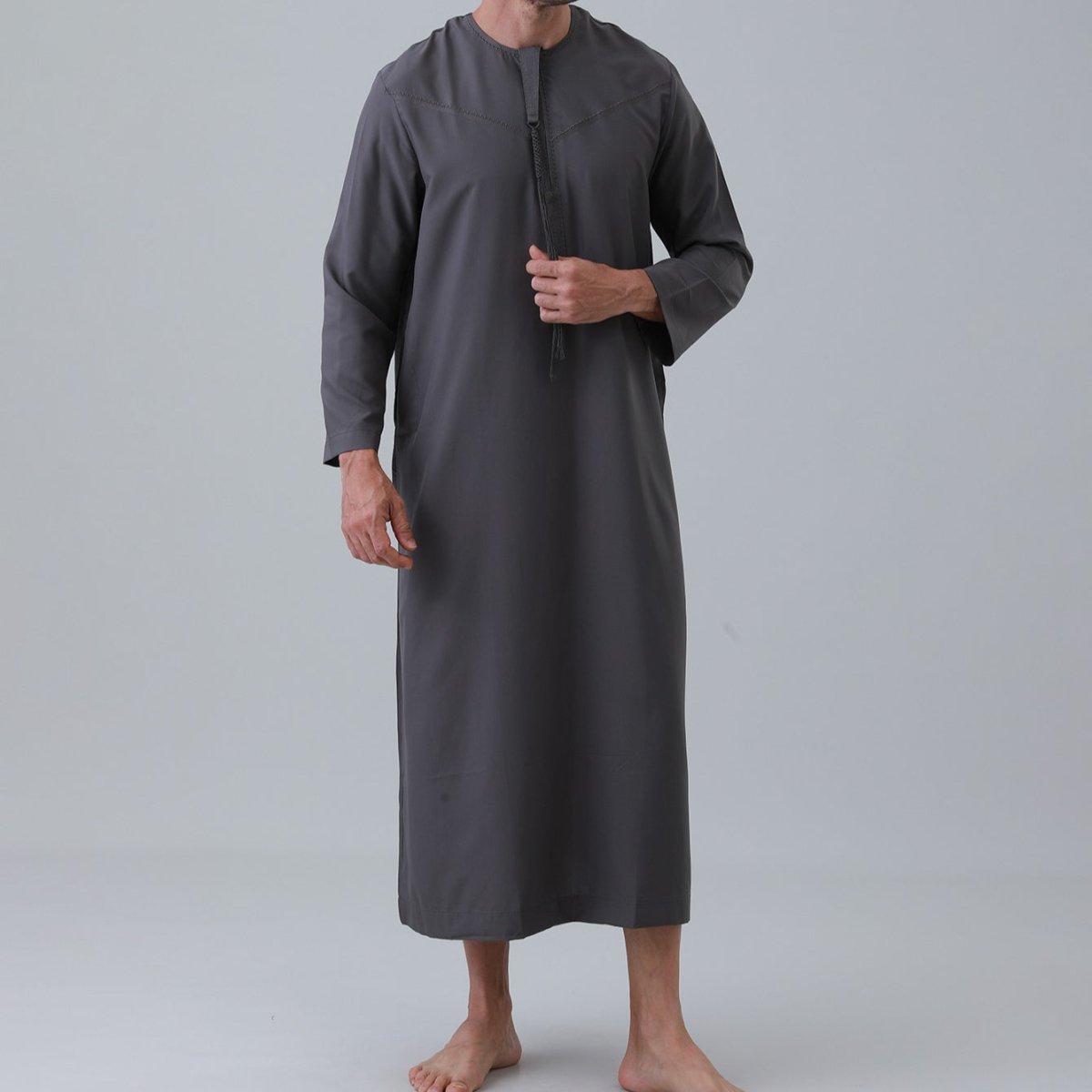 Men's Classic Solid Thobe Collection (MT035) - Mariam's Collection