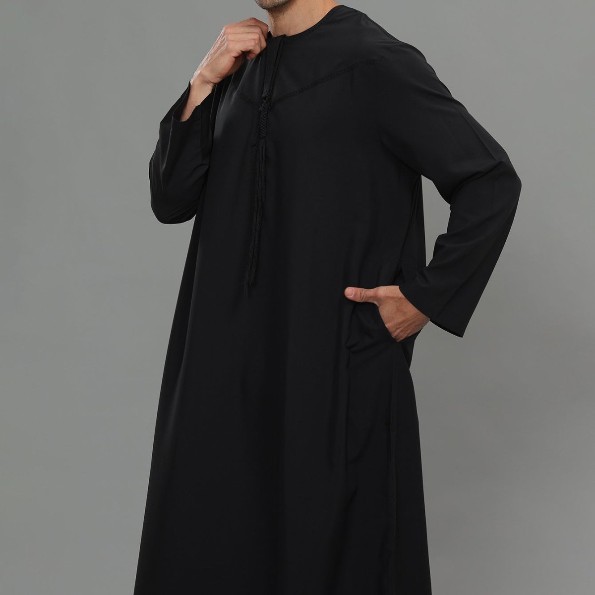 Men's Classic Solid Thobe Collection (MT035) - Mariam's Collection