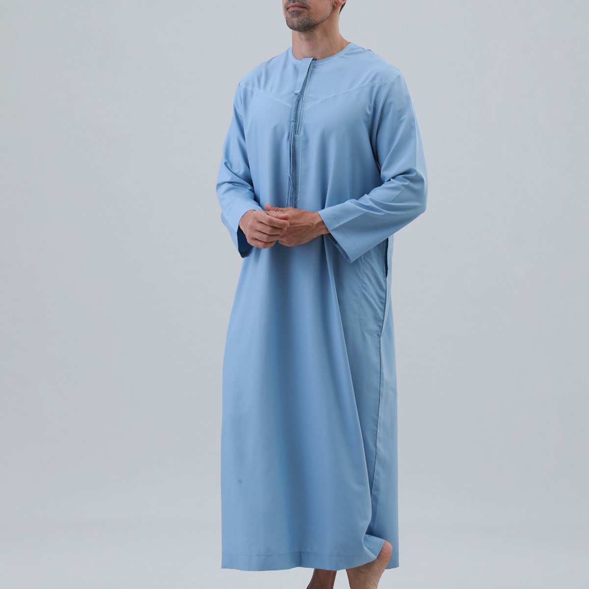 Men's Classic Solid Thobe Collection (MT035) - Mariam's Collection