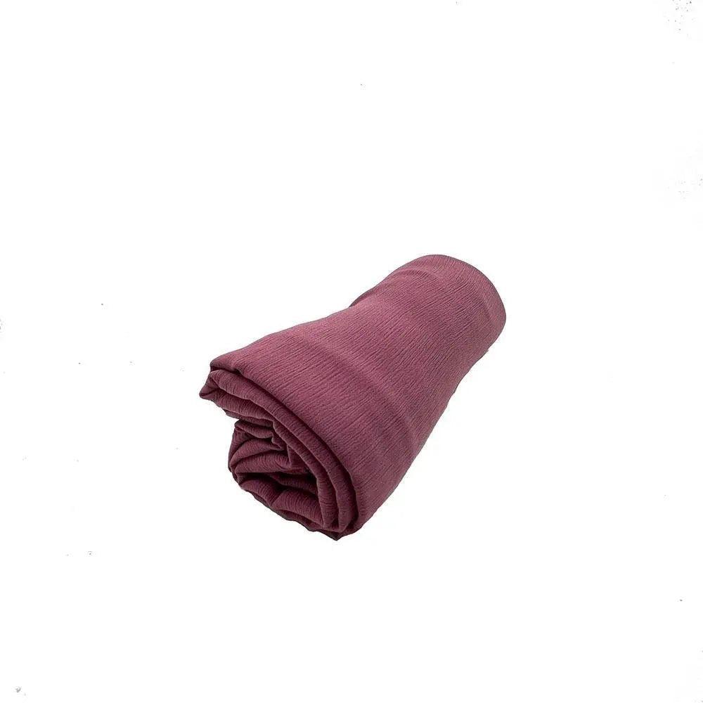 MH003 Crepe Scarf Crinkle Chiffon Hijab for Women Shawls Ripple Pleated - Mariam's Collection