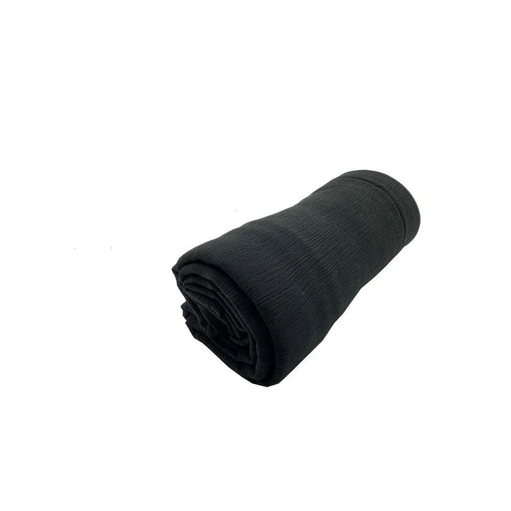 MH003 Crepe Scarf Crinkle Chiffon Hijab for Women Shawls Ripple Pleated - Mariam's Collection