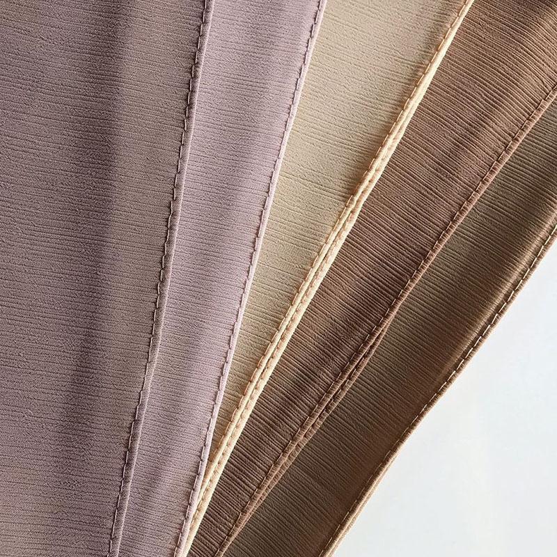 MH003 Crepe Scarf Crinkle Chiffon Hijab for Women Shawls Ripple Pleated - Mariam's Collection