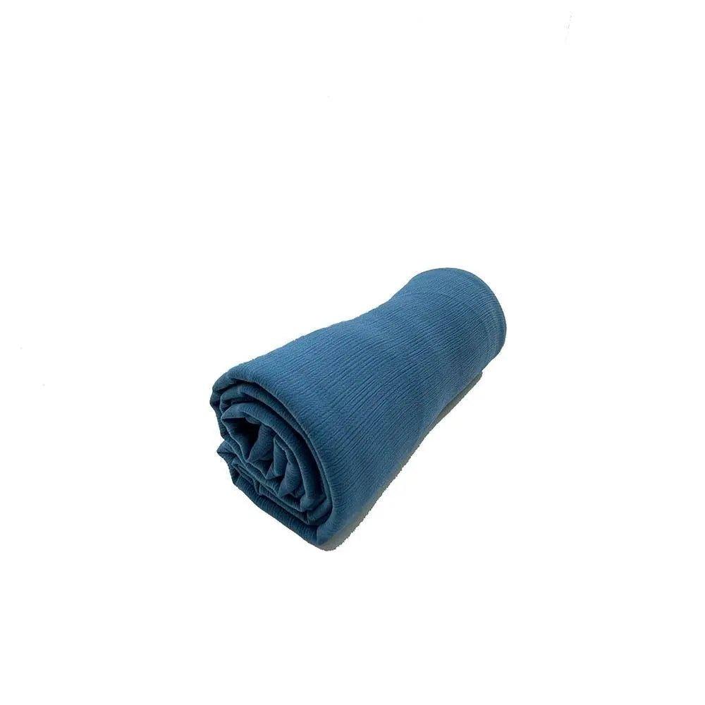 MH003 Crepe Scarf Crinkle Chiffon Hijab for Women Shawls Ripple Pleated - Mariam's Collection